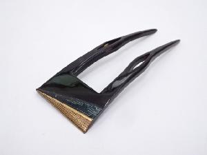 本鼈甲　金蒔絵螺鈿簪　□z